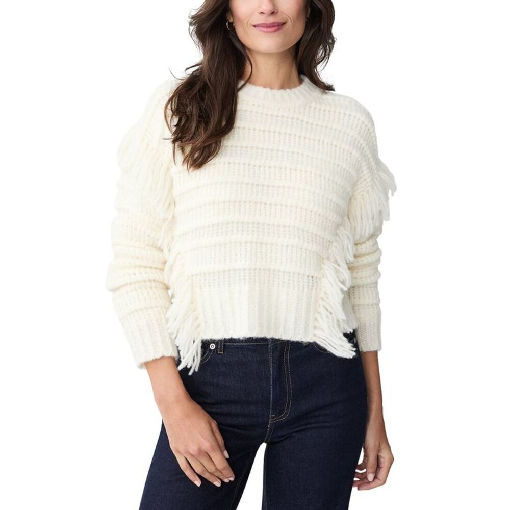 J.Mclaughlin Womens Aleksandra Alpaca & Wool-Blend Sweater - Picture 1 of 3